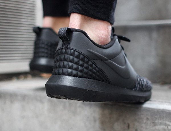 Nike Roshe Flyknit NM PRM Black Dark Grey (5)