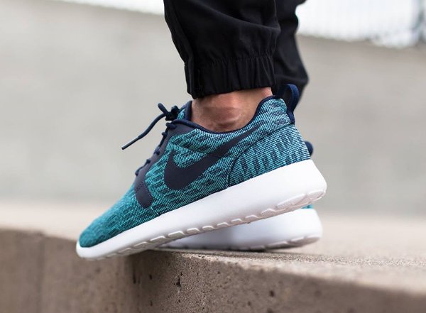 Nike Roshe One JCRD Midnight Navy Light Aqua (4)