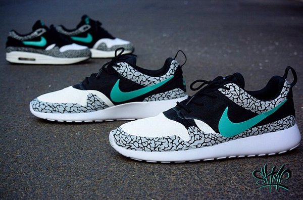 Nike Roshe Run x Air Max 1 'Atmos Elephant Print' (3)