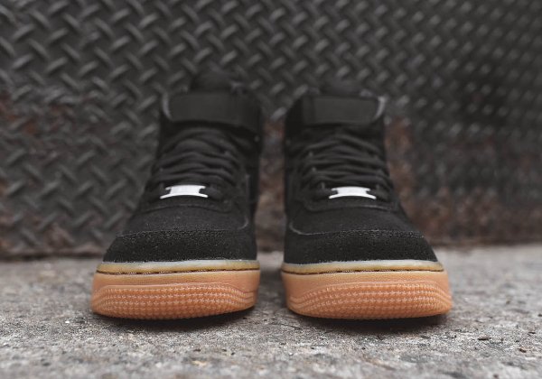 Nike Wmns Air Force 1 Hi Suede Black (5)