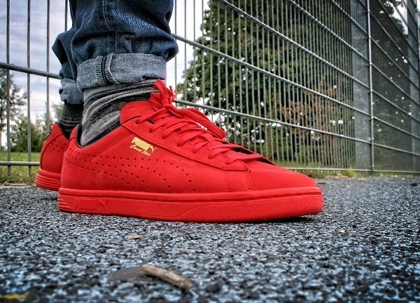 puma court star rouge