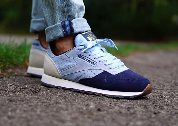 reebok classic leather int op blue & navy