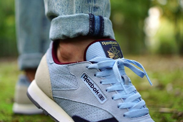 Reebok Classic Leather International Denim Navy Cream (6)