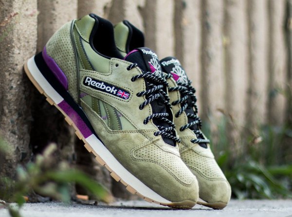 Reebok Phase II Olive Black Fuchsia (1)