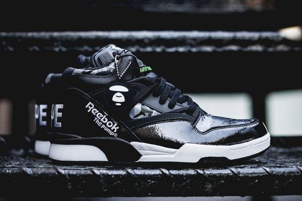 Reebok Pump Omni Lite x Aape Black Camo (2)