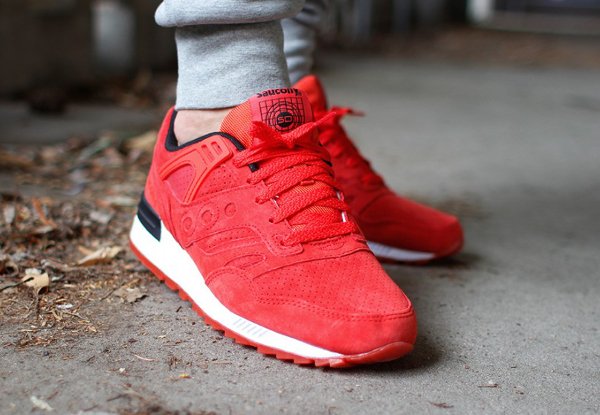 Saucony Grid SD 'No Chill' Red (1)