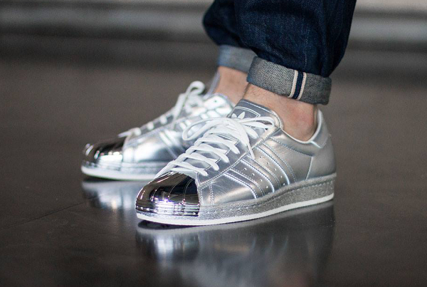 adidas superstar 80s silver