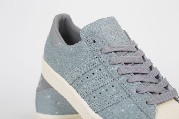 adidas superstar 80s grey suede