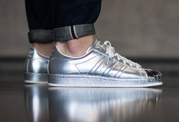 adidas superstar metallic pack silver