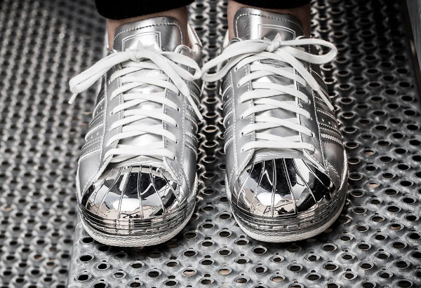 superstar couleur argent