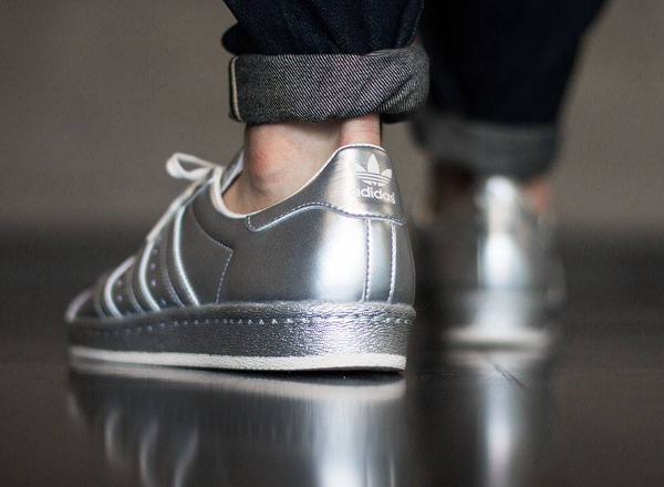 adidas superstar 80s metallic silver