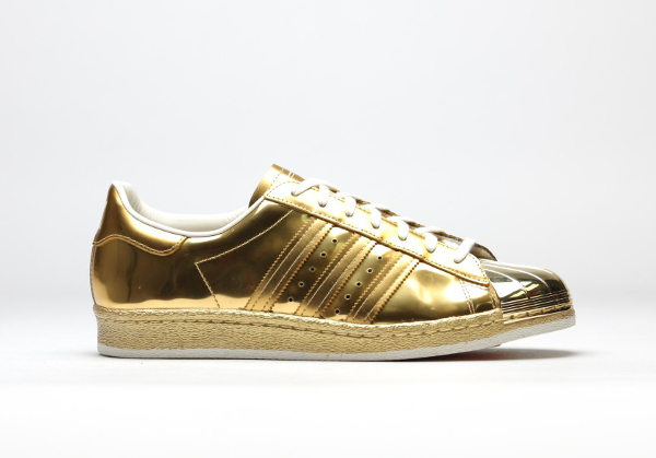 adidas superstar gold metallic