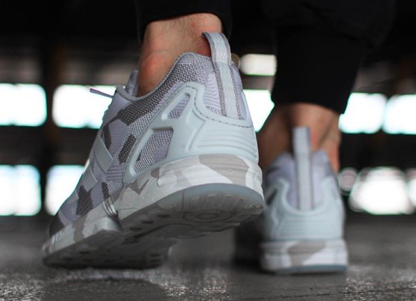 Adidas ZX Flux Camouflage Vintage White (5)