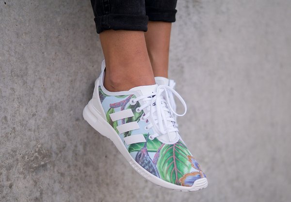 Adidas ZX Flux Smooth W Hummingbird (2)