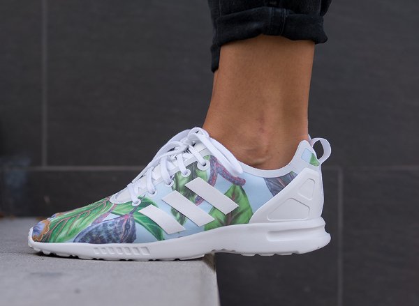 adidas zx flux imprimé