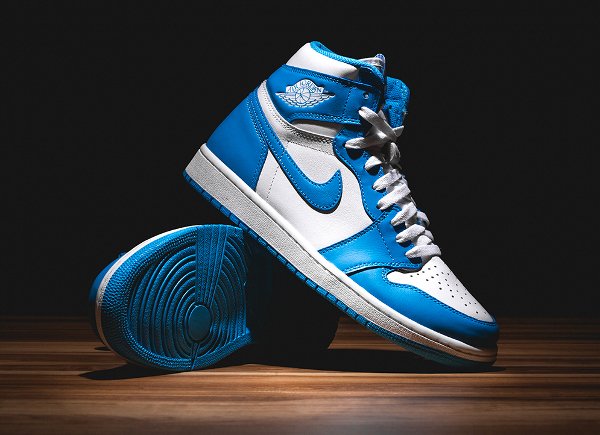 Air Jordan 1 Retro High OG White Dark Powder Blue 2015 (5)