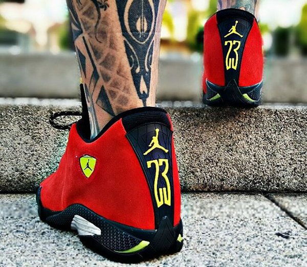 Air Jordan 14 Ferrari - castortroy_ (1)