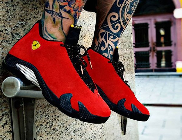 Air Jordan 14 Ferrari - castortroy_ (2)