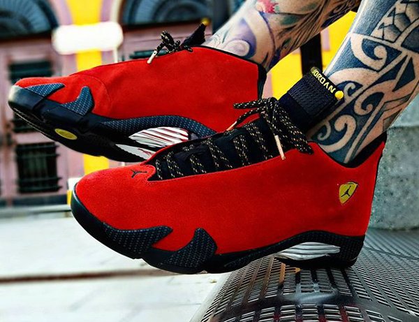 Air Jordan 14 Ferrari - castortroy_