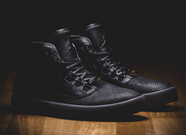 Air Jordan Westbrook 0 Croc Black Gold pas cher (2)