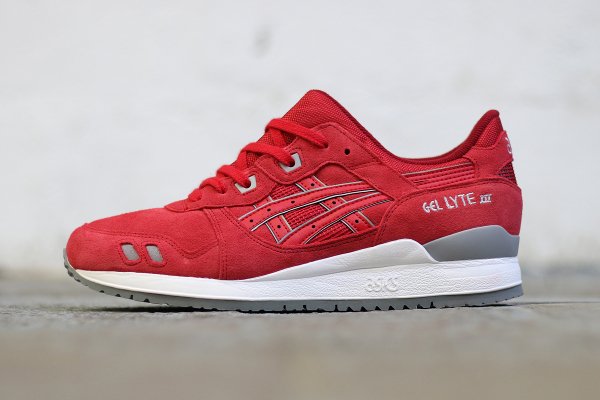 asics gel lyte 3 homme rouge