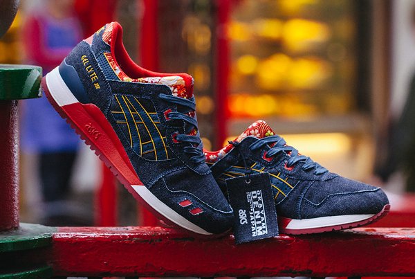 Asics Gel Lyte III Okayama Denim bleue (1)