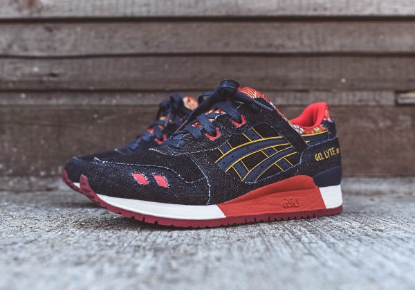 Asics Gel Lyte III Okayama Denim bleue (4)