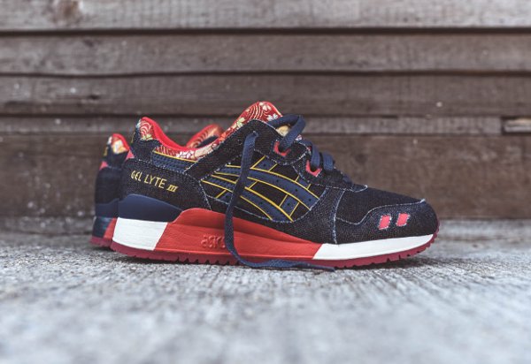 Asics Gel Lyte III Okayama Denim bleue (6)