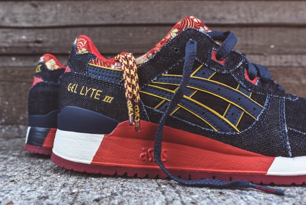 Asics Gel Lyte III Okayama Denim bleue (7)