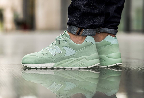 new balance 580 mint green