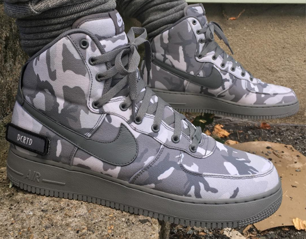 nike air force 1 high top camo