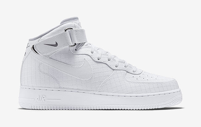 Nike Air Force 1 Mid 07 LV8 blanche (2)