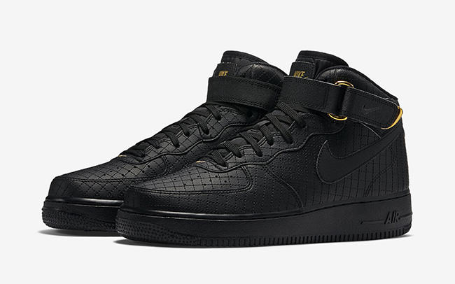 Nike Air Force 1 Mid 07 LV8 noire (1)