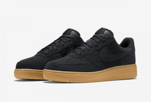 nike air force 1 noir semelle marron
