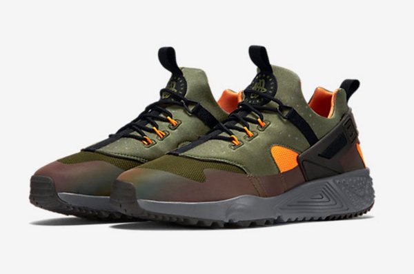 nike huarache ultra homme orange