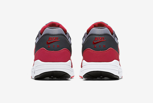 Nike Air Max 1 Essential Grey White Red (2)