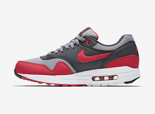 Nike Air Max 1 Essential Grey White Red (5)