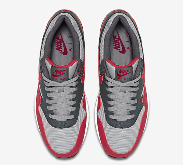 Nike Air Max 1 Essential Grey White Red (6)