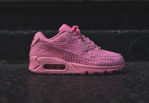 Womens Nike Air Max 90 Shanghai City Hot Pink Shoes -12196 - Wholesale Sneakers