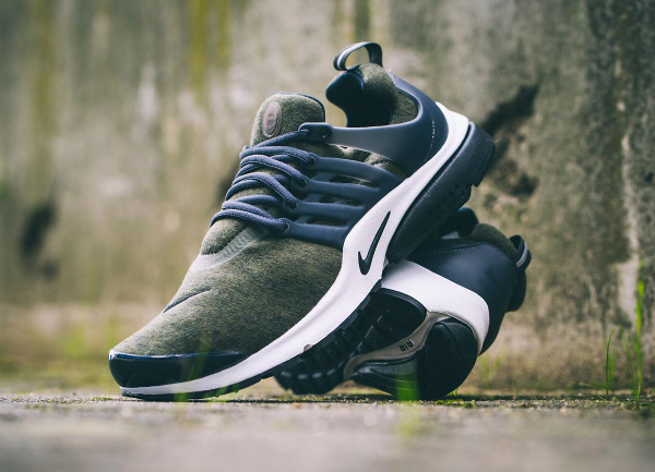 nike air presto fleece kaki