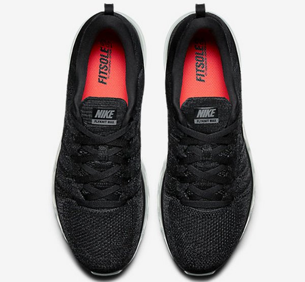 Nike Flyknit Air Max Black Dark Grey Anthracite (7)