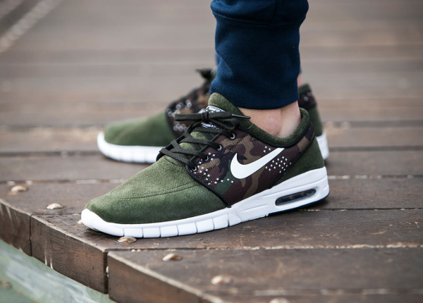 erótico Venta ambulante Ensangrentado Nike Janoski Max Suede Sequoia Camo : où l'acheter ?