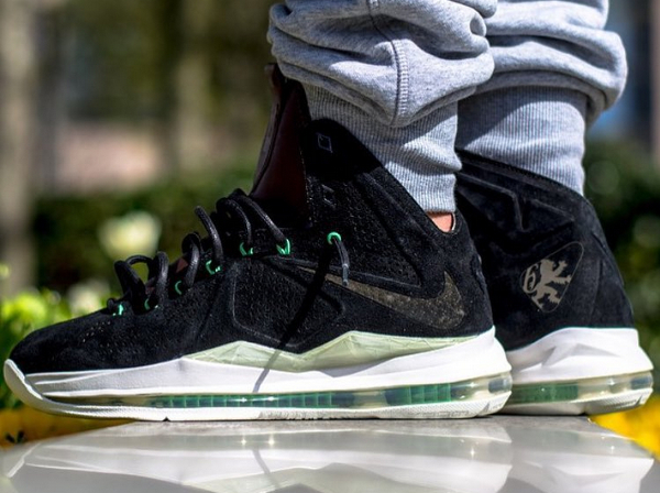 Nike Lebron X EXT Black Suede Mint - @zdehkicks