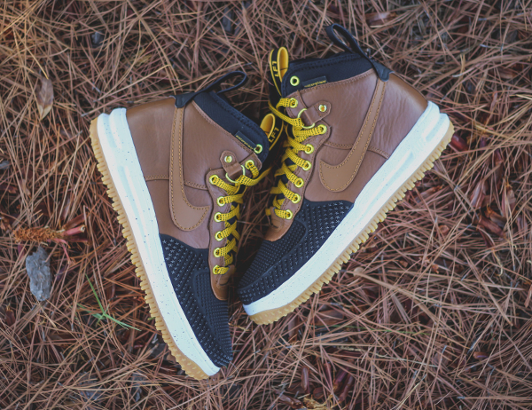 nike lunar force 1 duckboot brown