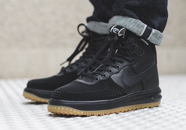 Nike Lunar Force 1 Sneakerboot Black Gum pas cher (1)