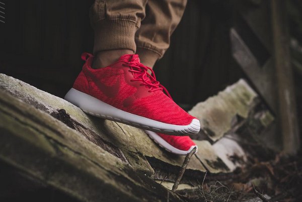 Nike Roshe One Jacquard Hyper Red - niwreig