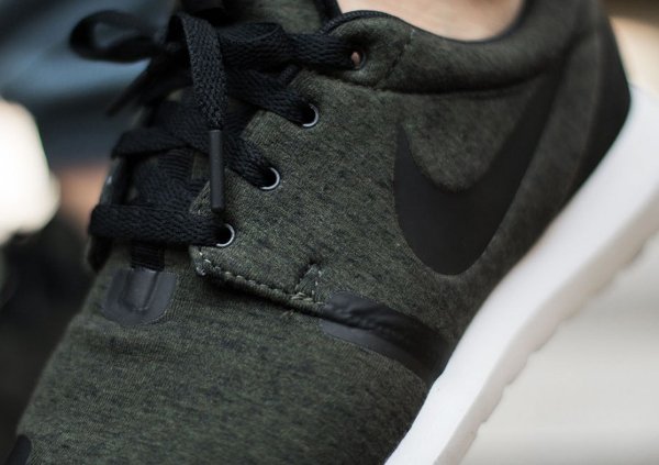 Nike Roshe Run NM Fleece Cargo Khaki  (2)