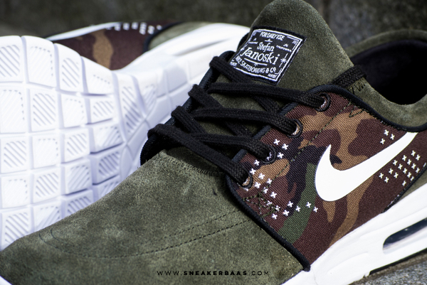 erótico Venta ambulante Ensangrentado Nike Janoski Max Suede Sequoia Camo : où l'acheter ?