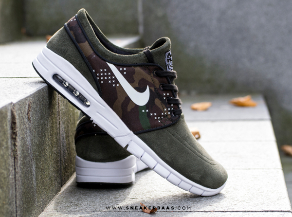 erótico Venta ambulante Ensangrentado Nike Janoski Max Suede Sequoia Camo : où l'acheter ?