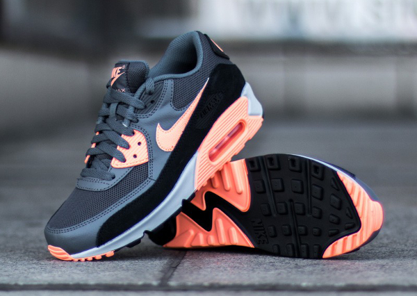 air max grise et rose femme